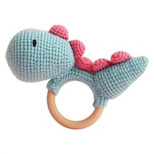 Drache baby rattle